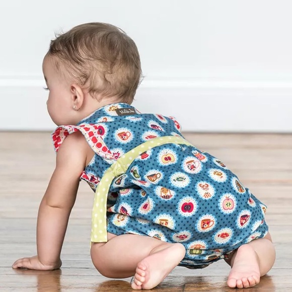 Matilda Jane The Adventure Begins Teacher’s Pet Romper September 2017 size 6-12 - Picture 4 of 10